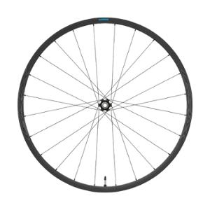 ROUE GRAVEL 700 AV JANTE NOIR SHIMANO RX570 DISQUE CENTERLOCK AXE TRAVERSANT TUBELESS