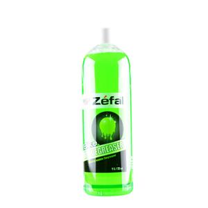 NETTOYANT / DEGRAISSANT VELO BIO DEGREASER ZEFAL CHAINE ET DERAILLEUR RECHARGE (1 LITRE)