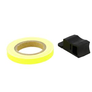 AUTOCOLLANT LISERET BLACKWAY JAUNE FLUO 7MM (6M) POUR JANTE / CARROSSERIE + OUTIL APPLICATEU